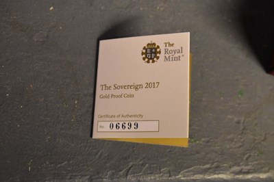 Lot 2 - An Elizabeth II Royal Mint 2017 gold proof...