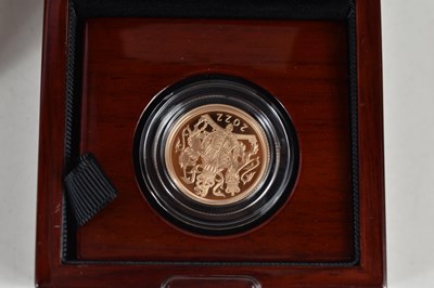 Lot 4 - An Elizabeth II Royal Mint 2022 gold proof...