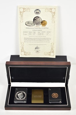 Lot 8 - A London Mint Operation Chastise gold and...