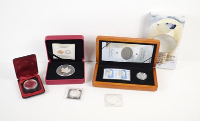 Lot 34 - A group of Canadian silver commemorative coins...