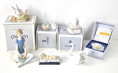 Lot 245 - A group of Lladro porcelain, to include...