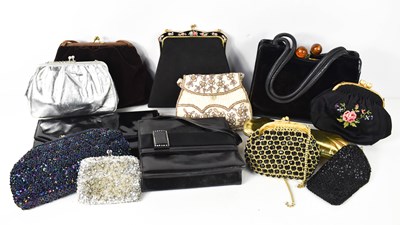 Lot 85 - A selection of vintage handbags, including a...