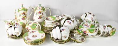 Lot 223 - A Paragon Fine China tea & coffee service,...