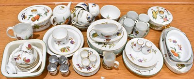 Lot 166 - A group of Royal Worcester Evesham Vale tea &...