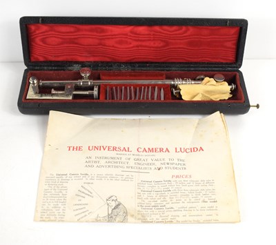 Lot 109 - A French Universal Camera Lucida by Chambre...