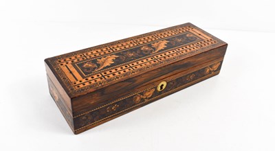 Lot 18 - A Georgian early 19th century rosewood...