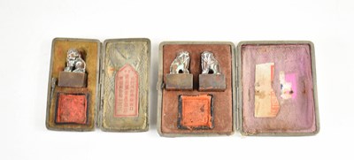 Lot 358 - Late 19th / early 20th century Chinese seals;...