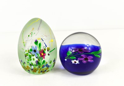 Lot 153 - Two Caithness of Scotland glass paperweights:...