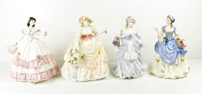 Lot 217 - A group of limited edition Coalport: Harvest...