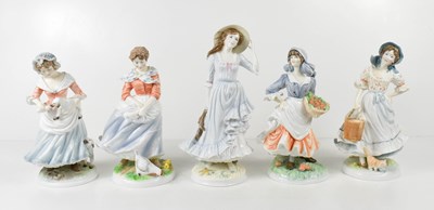 Lot 213 - A group of Royal Worcester limited edition...