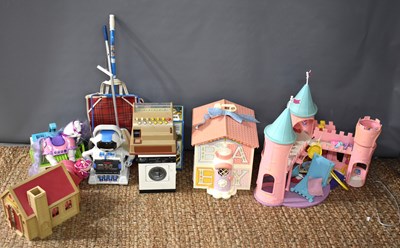 Lot 393 - A collection of vintage toys, including play...