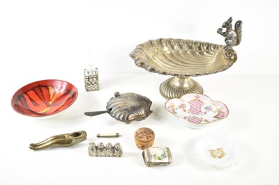 Lot 517 - A group of silver, plated and various items,...