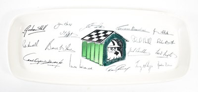 Lot 136 - A Ceramic dish made specially for The Dog...