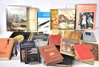 Lot 337 - A collection of books including art, natural...