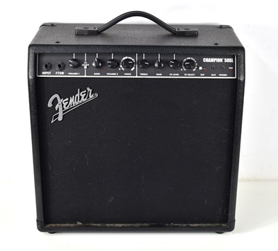 Lot 369 - A Fender Champion 50Xl digital combo guitar...