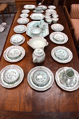 Lot 252 - A collection of Adams Calyx ware "Singapore...