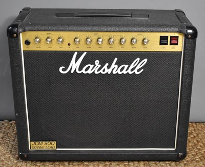 Lot 376 - A Marshall JCM 800 50 Watt lead tube Amp with...