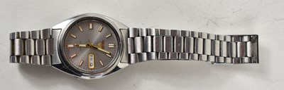 Lot 379 - A gentleman's Seiko Automatic wristwatch with...