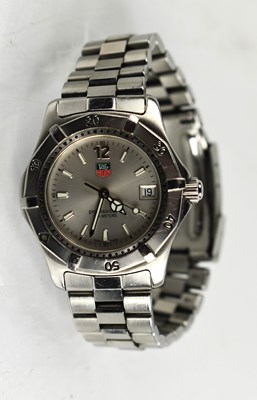 Lot 18 - A Tag Heuer stainless steel wristwatch, model...