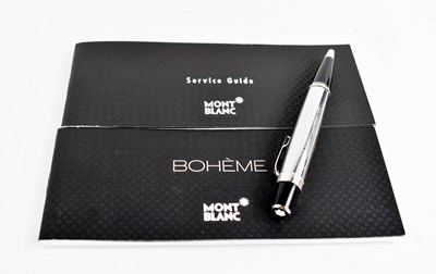 Lot 16 - A Mont Blanc biro, with original booklets.