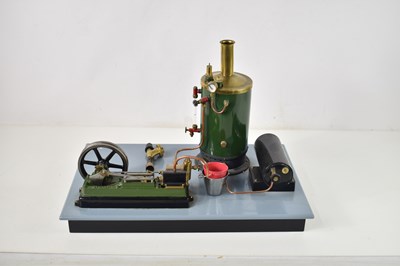 Lot 384 - A Stuart live steam stationary engine,...