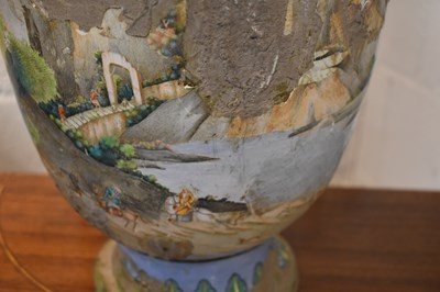 Lot 22 - A large Canton enamel vase, Qing Dynasty,...