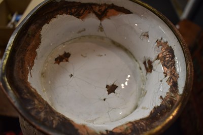 Lot 22 - A large Canton enamel vase, Qing Dynasty,...