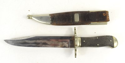 Lot 221 - A vintage Joseph Rodgers and Son knife, Bowie...