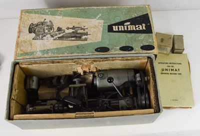 Lot 411 - A vintage Unimat Universal Machine tool, boxed...