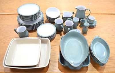 Lot 176 - A Denby part dinner service to include plates,...