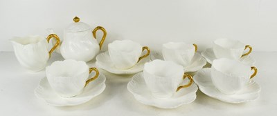 Lot 177 - A 19th century Coalport part tea service...