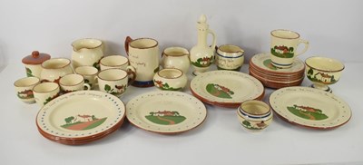 Lot 152 - A group of Devon ware pottery, including...