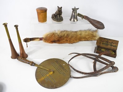 Lot 219 - A group of hunting and shooting accessories,...