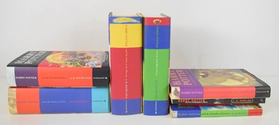 Lot 325 - A collection of J K Rowling books, comprising...