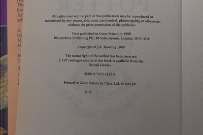 Lot 325 - A collection of J K Rowling books, comprising...