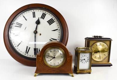 Lot 316 - An Edwardian carriage clock, of curvilinear...