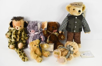 Lot 364 - A group of Merry Thought collectable bears,...