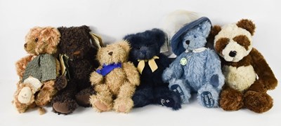 Lot 336 - A group of six collectable bears comprising...