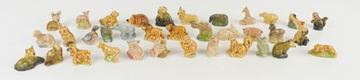 Lot 131 - A collection of Wade Whimsie domestic and wild...