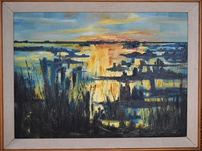 Lot 17 - J. Hutton (British 20th century): an abstract...