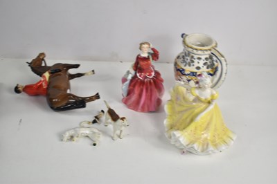 Lot 114 - Two Royal Doulton figurines comprising Blithe...