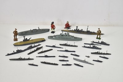 Lot 365 - A group of vintage die cast model ships...