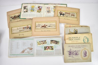 Lot 212 - A set of four silk Stevengraph pictures...