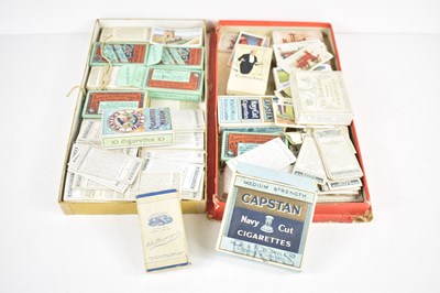 Lot 186 - A group of vintage cigarette cards to include...