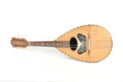 Lot 404 - A vintage Luciano Grimaldi of Catania mandolin.