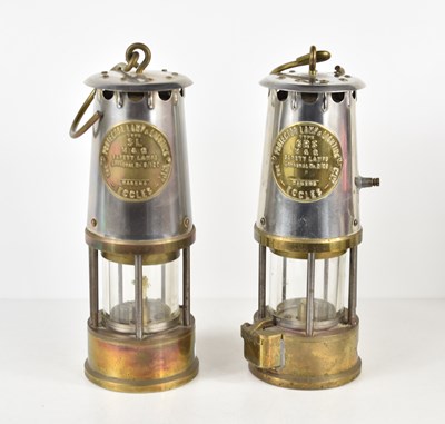 Lot 205 - Two vintage Eccles miners' lamps, type 6RS and...