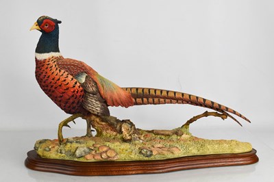 Lot 128 - A Border Fine Arts sculpture of a pheasant,...