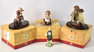 Lot 109 - Three boxed Goebel figurines by Kim Anderson...