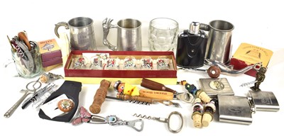 Lot 235 - A group of collectables to include pewter...