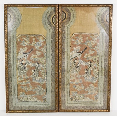 Lot 91 - Two late 19th / early 20th century Qing...